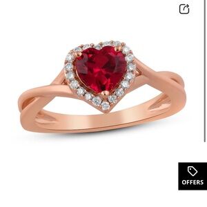 10k Rose Gold Ring
